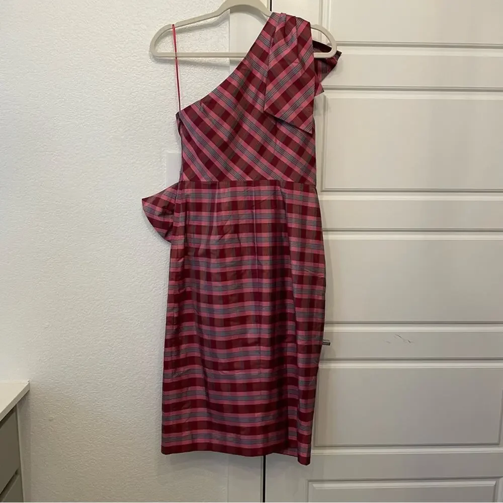 J. Crew One-Shoulder Ocho Dress